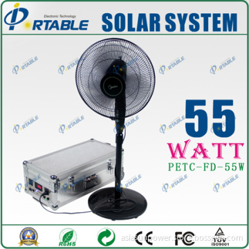 55W Portable Solar Home Energy System (PETC-FD-55W)